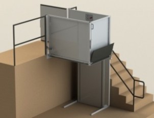 Indoor Wheelchair Lift Area Access