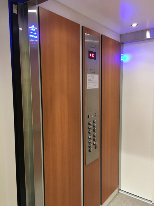 image of elevator interior