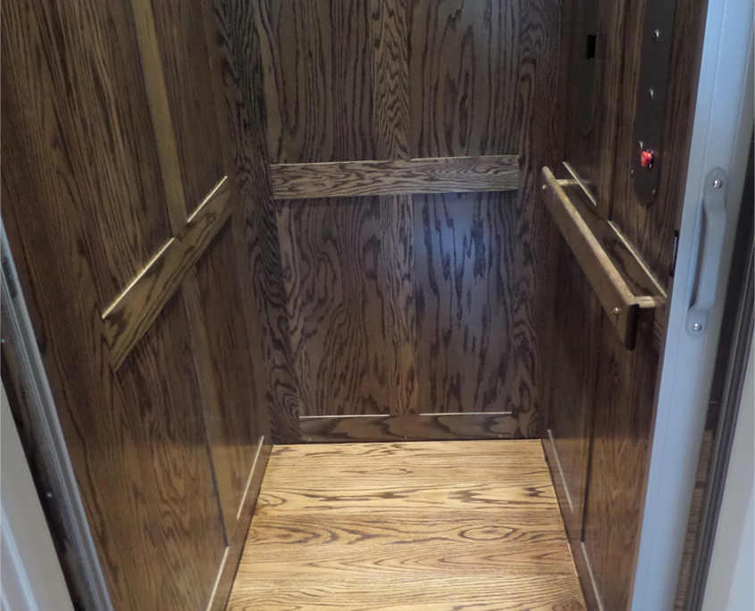 Elevator wooden