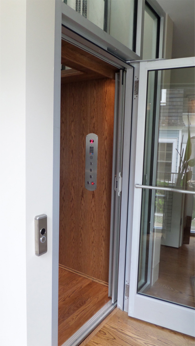 Elevator side